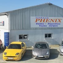 Façade du Garage Phénix Compétition à Cherveux