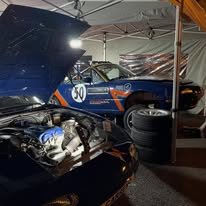 Atelier la nuit avant la course